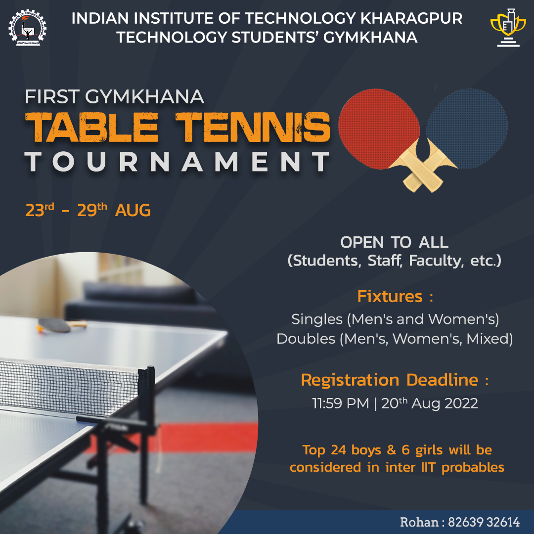 TT Tournament Poster